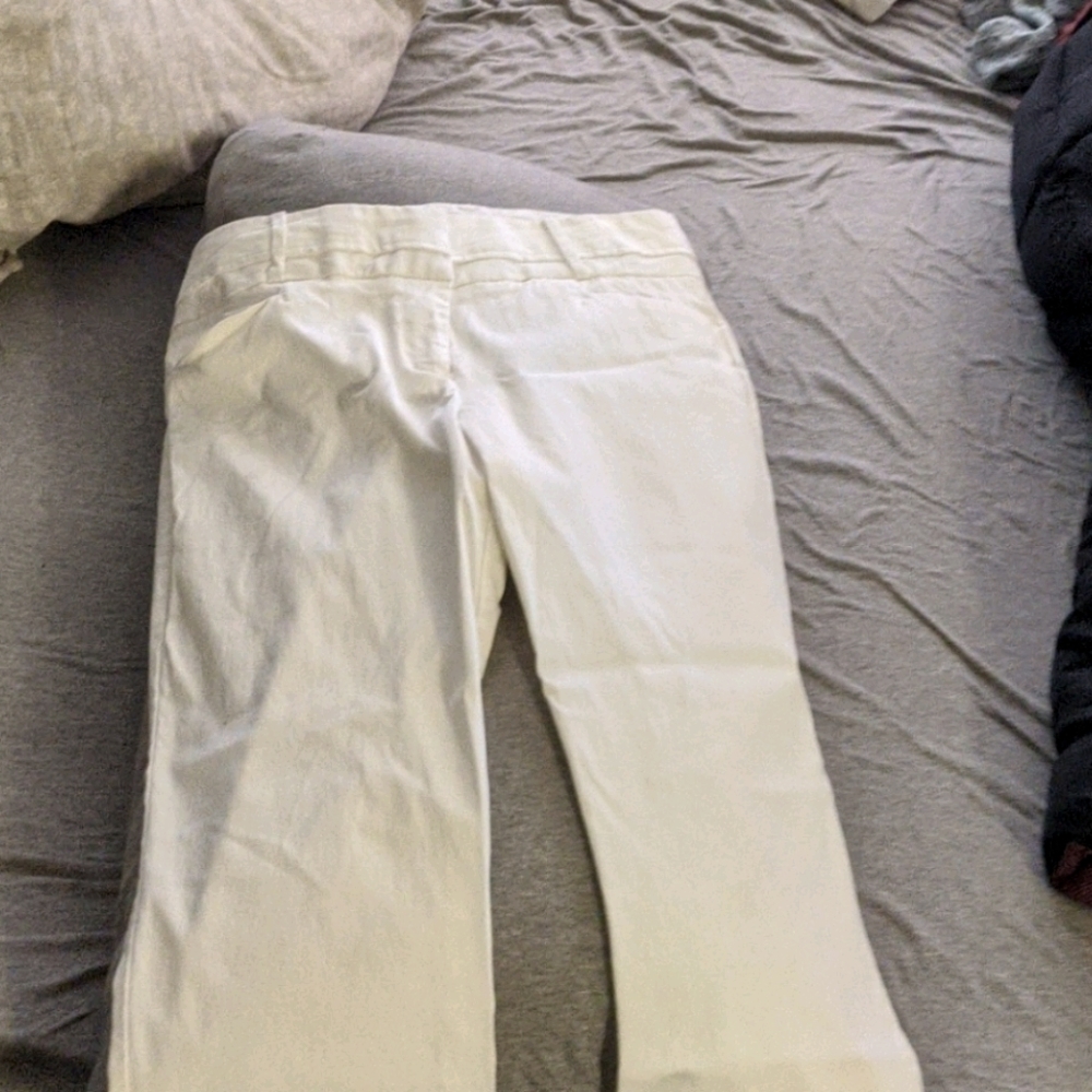 White pants